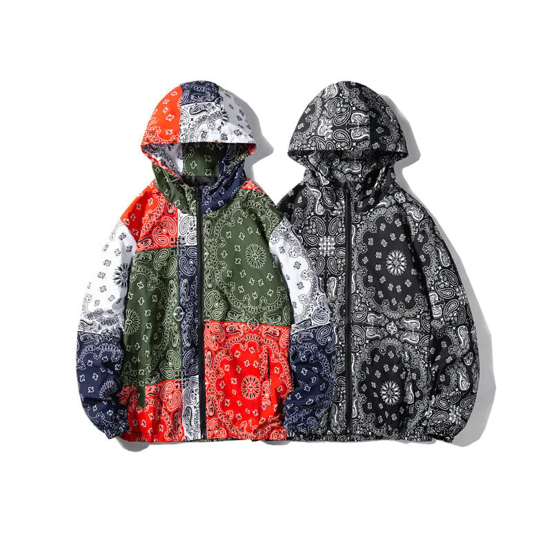 Men's Hooded Jacket for Spring and Autumn Wear