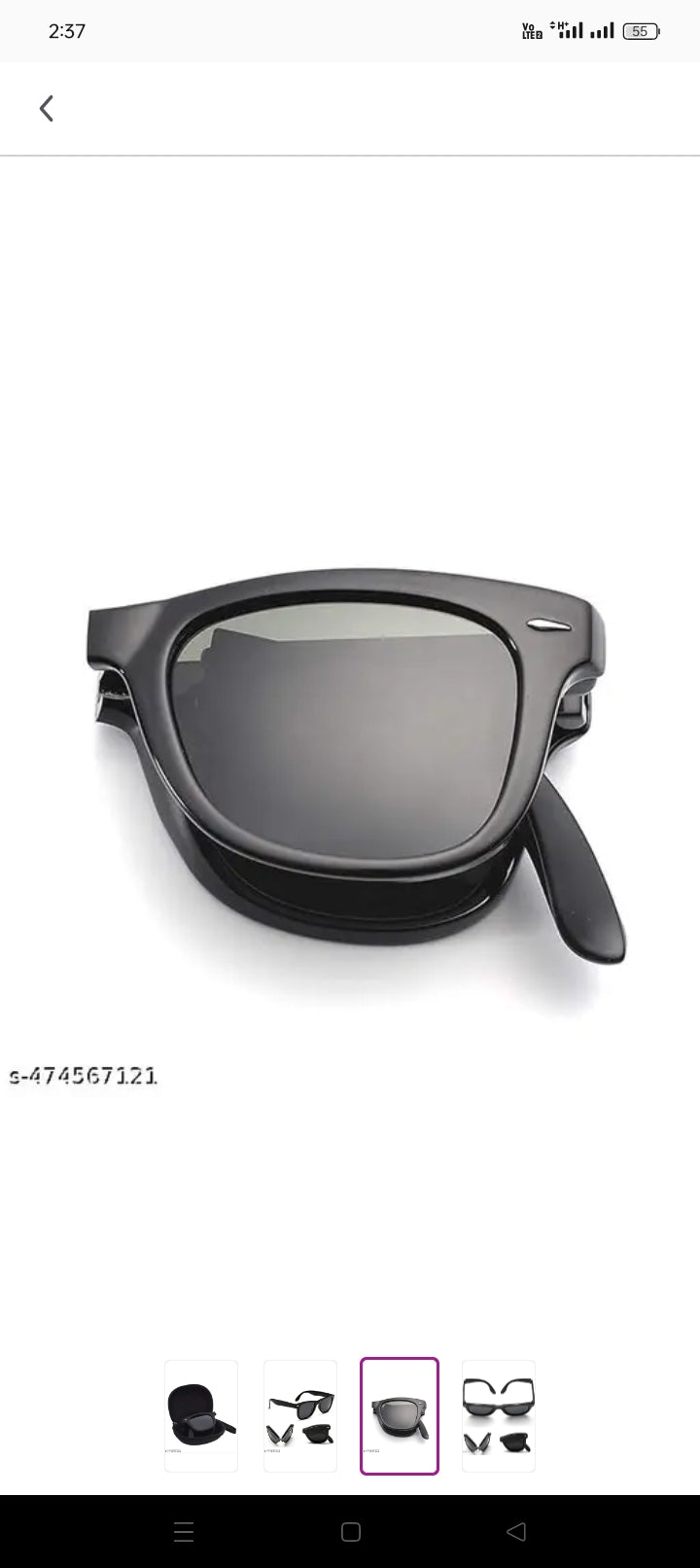 "Foldable Sunglasses: Compact Style for Every Adventure"